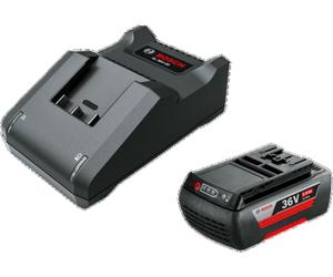 BOSCH Home & Garden F016800609 BOSCH Home & Garden Batteries d'outils avec chargeur Kit de démarrage 36V Li-Ion 2,0 Ah