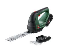 Bosch Cisaille à Gazon sans Fil - AdvancedShear 18V-10 sans Batt./Chargeur | 18 Volt System, coupe jusqu’à 85 m² par charge, avec lame de taille-herbes et lame de sculpte-haies