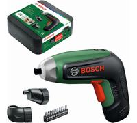 Bosch Kit de 8 visseuses IXO – 1 batterie BA 4 V 2,0 Ah, coffret de rangement