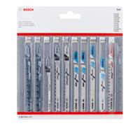 Bosch Jeu de 10 lames de scie sauteuse Bosch All in One Quantité:1