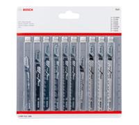 Bosch Jeu de 10 lames de scie sauteuse Bosch Wood Quantité:1