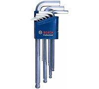 Bosch jeu de clés Allen hexagonales - lot de 9