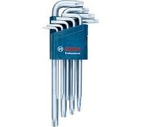 Bosch Jeu de clés hexagonales Professional, 9 pièces, Tournevis