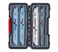 Bosch Lames de scie sauteuse TOUGH BOX 20 pièces Bois et métal 2607010902
