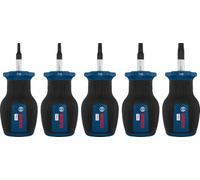 Bosch Jeu de tournevis courts Torx PRO, 5 pièces | 131 x 130 mm,