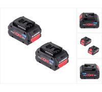 Bosch Kit 2x ProCORE 18 V 8,0 Ah Professional Batterie à insertion Li-Ion ( 1600A016GK )