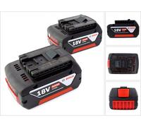Bosch Kit batterie 18 V avec 2x GBA 18 V 5,0 Ah Li-Ion ( 0615990G6Z )