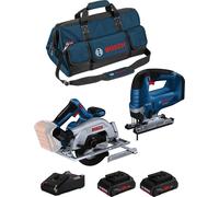 BOSCH Kit BK2022BAG (GKS 18V-57-2 + GST 18V-125 B + 2 x 4.0 Ah ProCORE + GAL18V-40 + HDBAG)