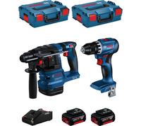 BOSCH Kit BK222 (GBH 18V-22 + GSR 18V-45 + 2 x 5.0 Ah + GAL18V-40 + 2 x L-Boxx 136)
