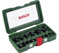BOSCH Kit de 15 fraises en carbure de tungstene 2607019469