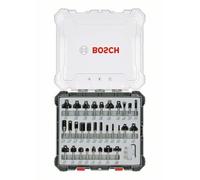 Bosch Kit de 30 fraises mixtes à queue de 6 mm - 2607017474