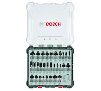 BOSCH Kit de 30 fraises mixtes a queue de 6 mm 2607017474