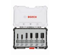 Bosch Coffret de fraises droites 260701746 – 6 fraises à queue Ø12/16/20 mm
