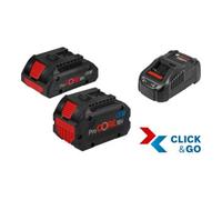 Bosch Kit de démarrage Bosch 1 x ProCORE18V 4.0Ah + 1 x ProCORE18V 5.5Ah + GAL 1880 CV Quantité:1
