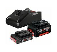 Bosch Kit de démarrage Bosch : 1x GBA 18V 2,0Ah + 1x GBA 18V 4,0Ah + GAL 18V-40 Quantité:1