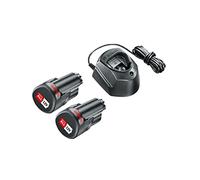 Bosch Kit de démarrage 12V 1600A01L3E – 2 batteries 1,5 Ah et GAL 1210 CV