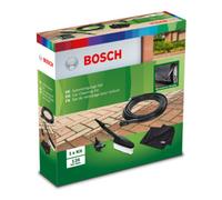 Bosch Kit de nettoyage pour voitures F016800572 – Brosse, tuyau haute pression, buse à 90°, chiffon