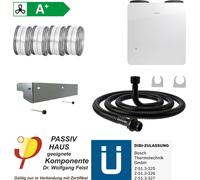 BOSCH Kit de ventilation résidentielle BOPA VE2 V5001 C 260 E, Jeu de consoles murales - 7739621980