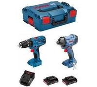 Bosch kit gsb 18v-21 gdr 18v-160 (2 x 2,0 ah al1820cv l-boxx 136) G