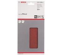 Bosch Klett Red Wood Korn 40 Lot De 10 Feuilles De Papier De Verre 115 X 230 Mm G
