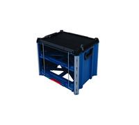 Bosch L-BOXX RACK-2 Support de rangement pour outils, boîte à outils | Porte-outils pour deux valises L-BOXX avec barres de verrouillage, rails ProClick, fixation rapide et rangement du véhicule.