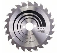 Lame de scie circulaire BOSCH Optiline Wood