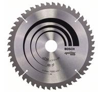 BOSCH Lame de scie circulaire Optiline Wood 216 x 30 x 2,0 mm, 48 2608640432