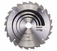 BOSCH Lame de scie circulaire Optiline Wood 54 x 30 x 2,0 mm, 24 2608640434
