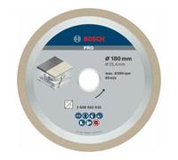 Bosch Lame de scie diamant Bosch Meilleure pour la céramique 180 x 25,40 x 2,2 x 10 mm Quantité:1