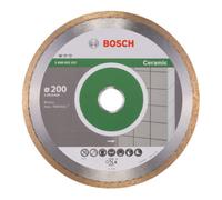 Bosch Lame de scie diamant Bosch Standard pour céramique 200 x 25,40 x 1,6 x 7 mm Quantité:1