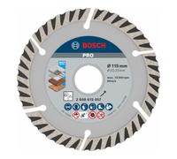 Bosch Lame de scie diamant Bosch Standard pour Universal, 115 x 22,23 x 2 x 10 mm Quantité:10