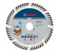 Bosch Lame de scie diamant Bosch Standard pour Universal, 150 x 22,23 x 2,4 x 10 mm Quantité:10