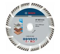 Bosch Lame de scie diamant Bosch Standard pour Universal, 180 x 22,23 x 2,4 x 10 mm Quantité:10