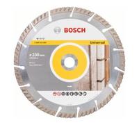 Bosch Lame de scie diamant Bosch Standard pour Universal, 230 x 22,23 x 2,6 x 10 mm Quantité:1