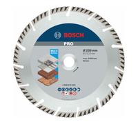 Bosch Lame de scie diamant Bosch Standard pour Universal, 230 x 22,23 x 2,6 x 10 mm Quantité:10