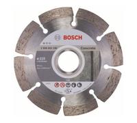 Bosch Lame de scie diamantée Bosch Standard pour le béton, 115 x 22,23 x 1,6 x 10 mm Quantité:1