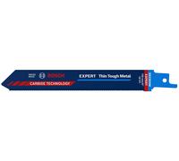 BOSCH Lame de scie sabre EXPERT 'Thin Tough Metal' S 922 EHM, 1 pce 2608900360