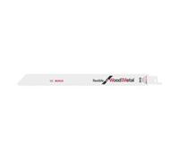 Bosch Lame de scie sabre S 1122 HF - 225 mm - pour bois et métal - lot de 100
