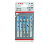 Bosch Lame de scie saut. L.67mm HSS dent.1,1mm T 118 A L.67mm HSS dent.1,1mm ondul. pr Quantité:1
