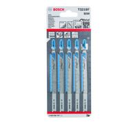 Bosch Lame de scie sauteuse T 321 BF – Speed for Metal – 132 mm – 5 pièces