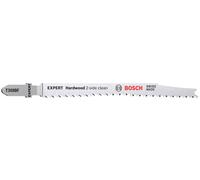 Bosch Lame de scie sauteuse Expert Hardwood 2-Side Clean T308BF Bimétal 117 mm Lot de 2