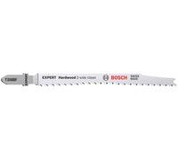 BOSCH Lame de scie sauteuse EXPERT 'Hardwood 2-side clean' T 308 BF, 3 pces 2608900543