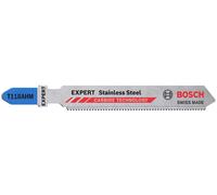 Bosch Lame de scie sauteuse EXPERT Stainless Steel T 118 AHM – Inox 83 mm, 2 pièces