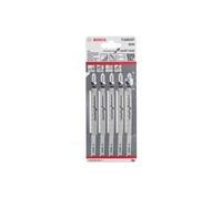 Bosch Lame De Scie Sauteuse Pour Bois Métal T 345 Xf Bim Progressor For Wood And Metal 5 Pièces 2608634994