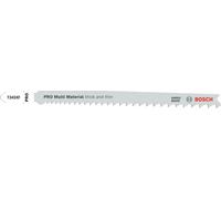 BOSCH Lame de scie sauteuse PRO Multi Material thick and thin T345XF, 132 mm, 3 pieces