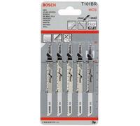 BOSCH Lame de scie sauteuse T 101 BR Clean for wood 2608630014