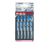 Bosch Lame de scie sauteuse T 127 D L.74mm HSS dent.3mm ctre-coud. p. tôles fines à ép Quantité:1