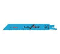 Bosch Lame de scie sabre S 922 BF BIM 150 mm flexible pour métal – Boîte de 100 (2608656027)