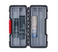 Bosch Lames de scie sauteuse 2 607 010 903 – 30 pièces, Bois et métal, coupes droites et courbes
