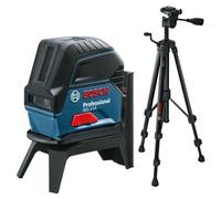 Bosch ? laser ligne point 15m + Trépied BT 150 1/4" - GCL 2-15 Professional